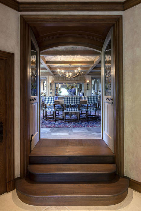 Round Hill Estate andretchelistcheffarchitects Eclectic style dining room