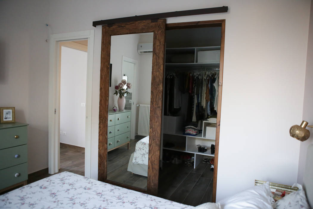 Villa 130mq stile Industrial - Shabby, T_C_Interior_Design___ T_C_Interior_Design___ Dressing room