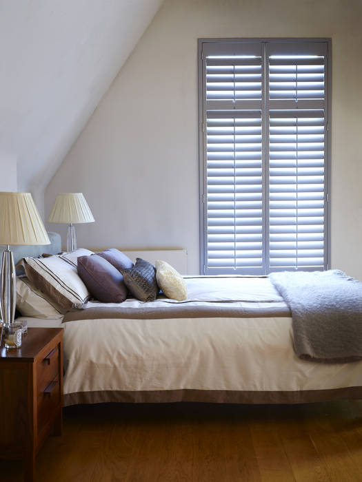 Bedroom Plantation Shutters, TWO Australia TWO Australia Modern Bedroom