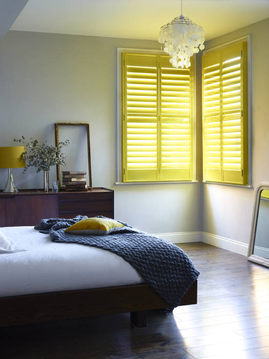 Bedroom Plantation Shutters, TWO Australia TWO Australia Modern Bathroom