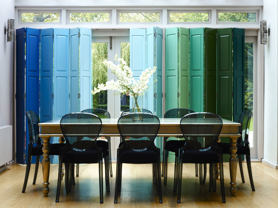 Plantation Shutters - Dining Rooms, TWO Australia TWO Australia Colonial style dining room