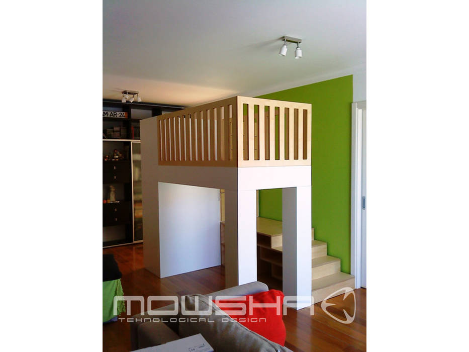 Uma nova vida na sala., Mowsha tek Design Lda Mowsha tek Design Lda Дитяча кімната