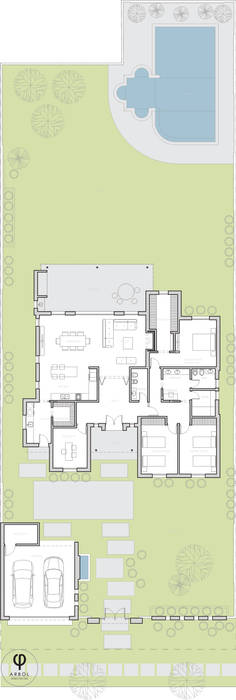 Vivienda Estancia de Campo, ARBOL Arquitectos ARBOL Arquitectos Casas coloniales