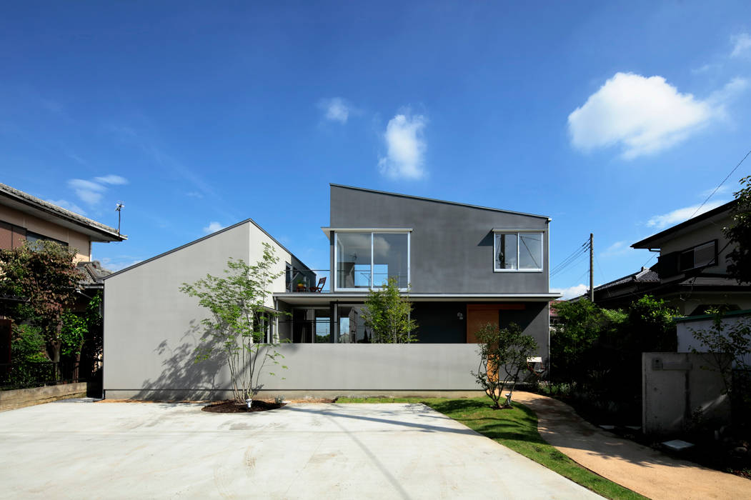 玉村の家, arc-d arc-d Casas modernas