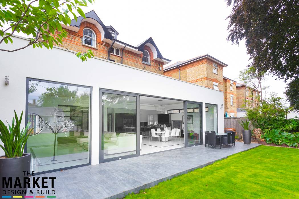 Teddington Extension And Refurbishment, The Market Design & Build The Market Design & Build Rumah Modern