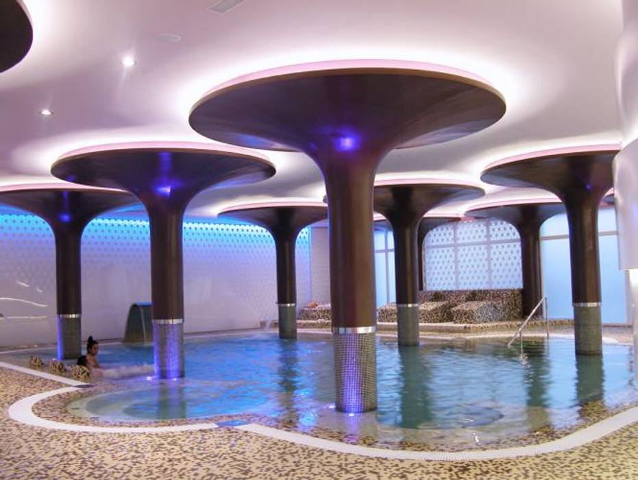 Spa, Arq. Nury Tafur Garzon Arq. Nury Tafur Garzon Steam Bath