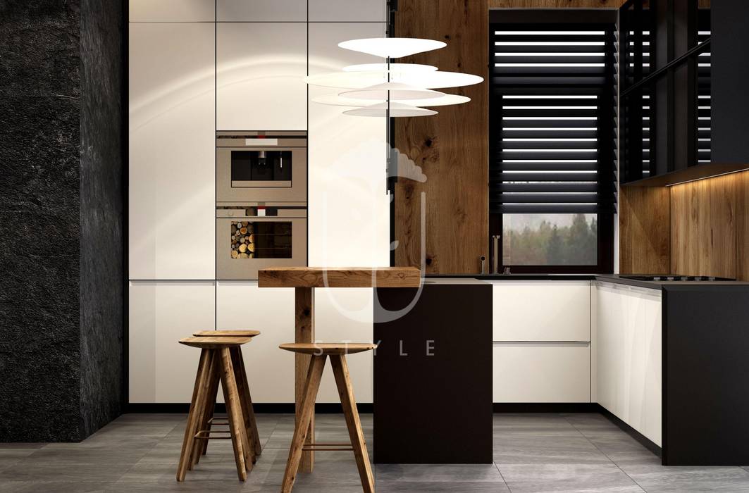 homify Kırsal Mutfak Ahşap Ahşap rengi