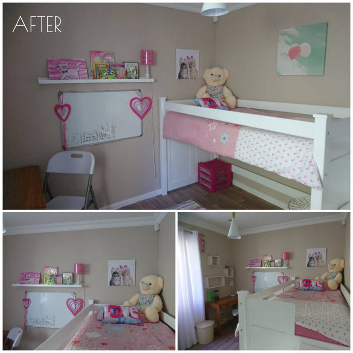 KIDS' BEDROOMS MINI MAKE OVER, BEFORE & AFTER DECOR BEFORE & AFTER DECOR