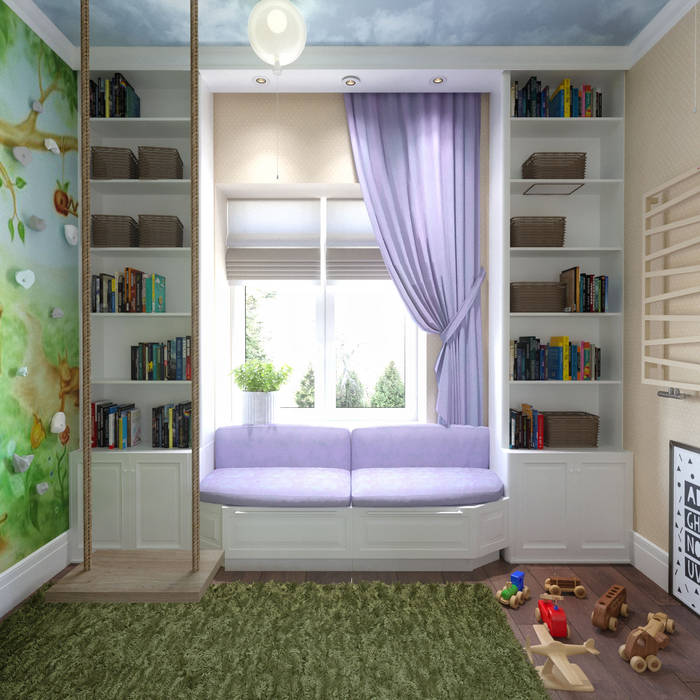 homify Classic style nursery/kids room