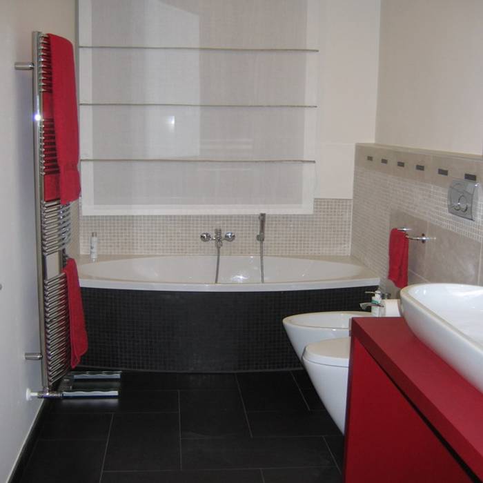 Appartamento A+M, ArchitetturaTerapia® ArchitetturaTerapia® Modern bathroom