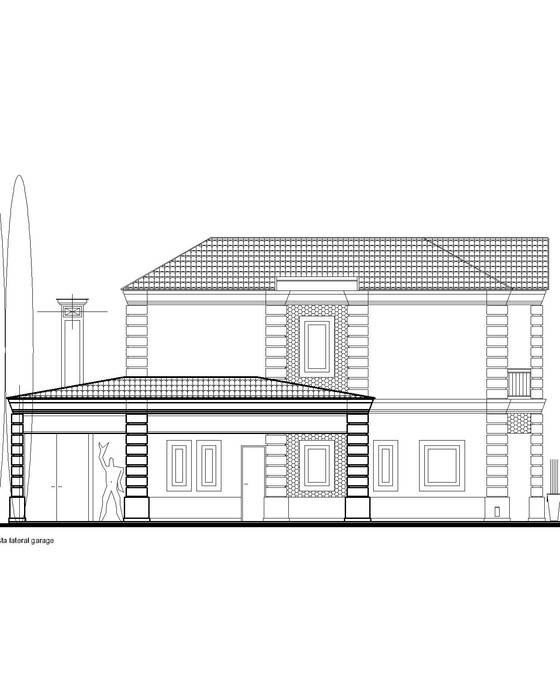 anteproyecto casa clásica contemporánea, 253 ARQUITECTURA 253 ARQUITECTURA