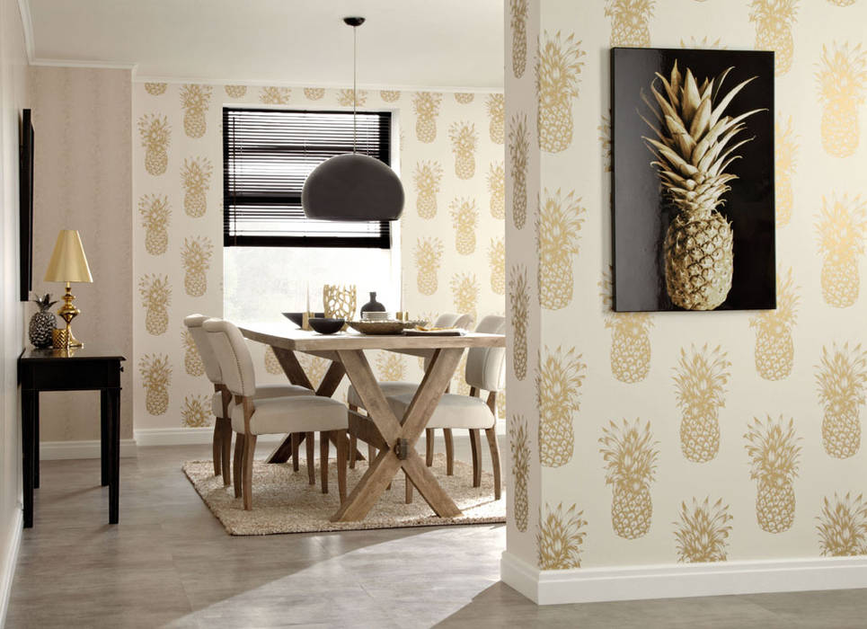 homify Tropical style dining room