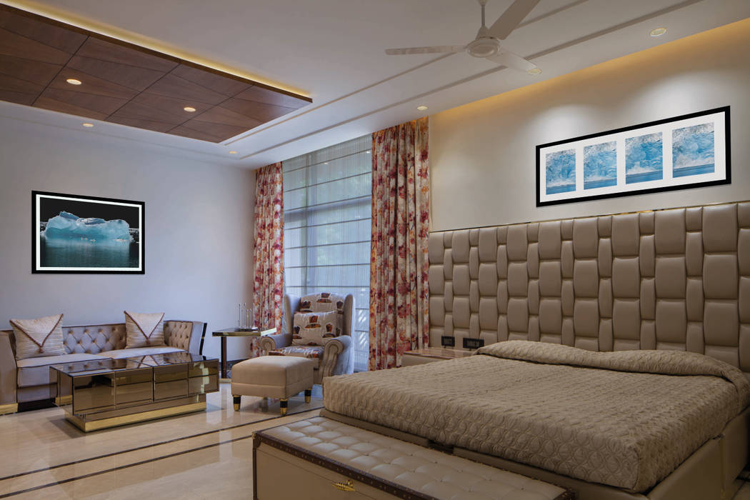 Gujral Residence, groupDCA groupDCA Modern style bedroom