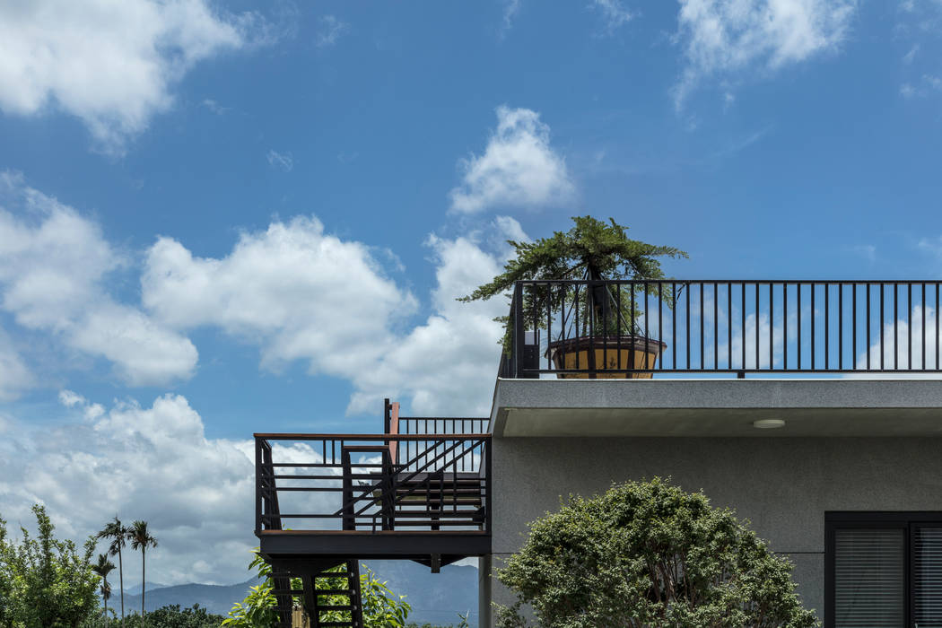 洄, 夏沐森山設計整合 夏沐森山設計整合 Asian style corridor, hallway & stairs