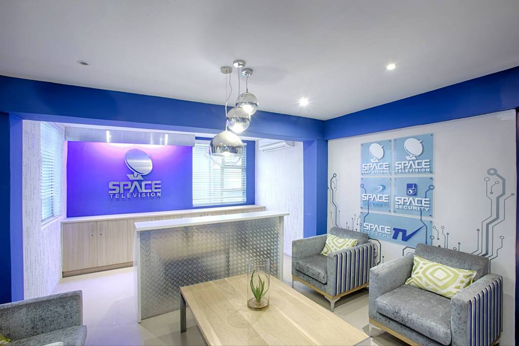 Space TV offices , BHD Interiors BHD Interiors Commercial spaces Commercial Spaces