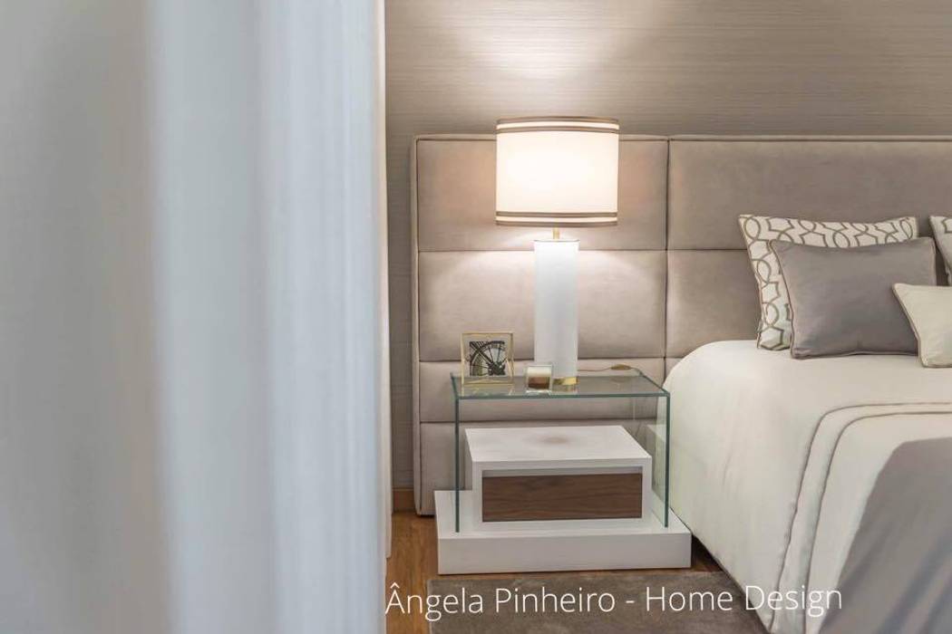 Quarto Elegante , Ângela Pinheiro Home Design Ângela Pinheiro Home Design Eclectic style bedroom