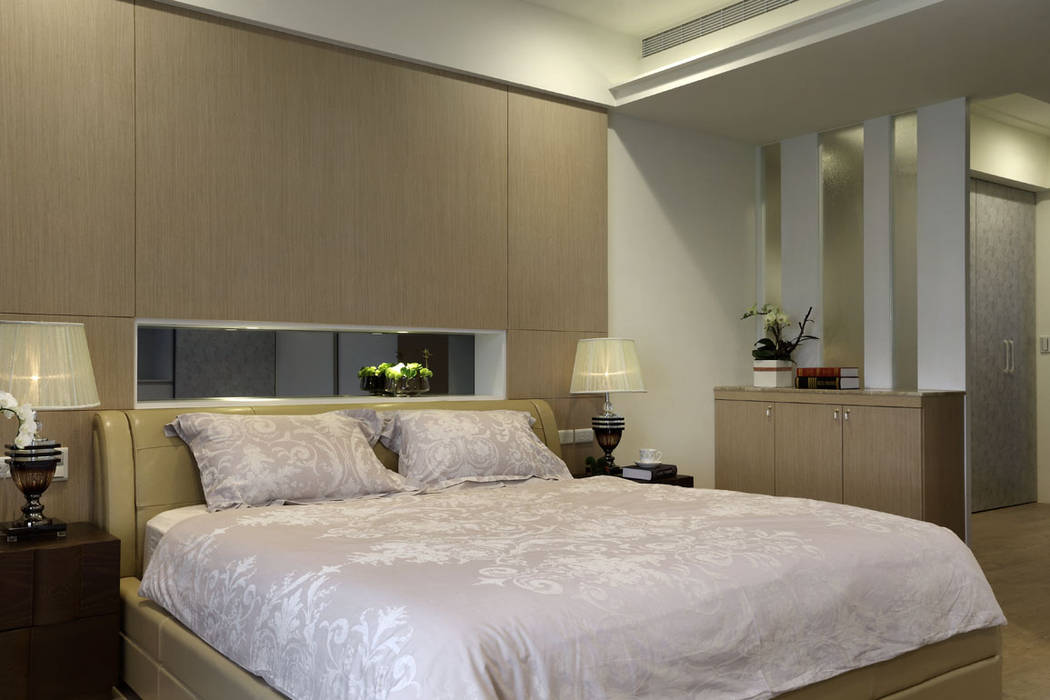 帝雍_陳公館, 澤序空間設計有限公司 澤序空間設計有限公司 Modern Bedroom