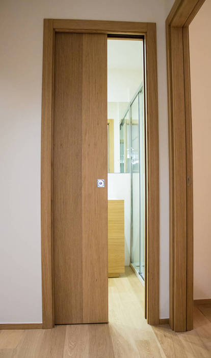 Scrigno for the Parchitello Alta complex harmonious shapes and lines for an eco-sustainable and people-friendly result Scrigno S.p.A. Unipersonale Раздвижные двери sliding door,doors