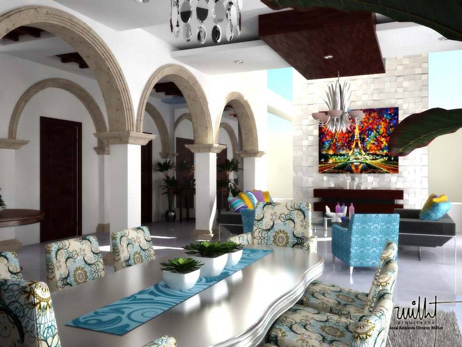 Comedor y sala de estar homify comedores eclécticos | homify