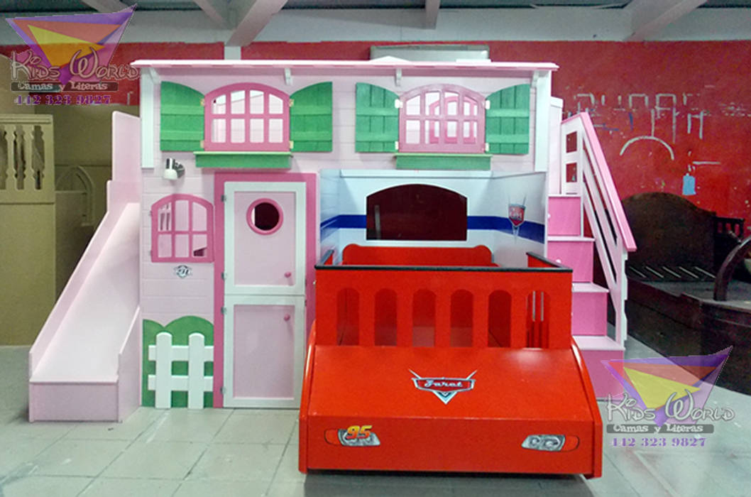 Recamaras para princesas, Kids World- Recamaras, literas y muebles para niños Kids World- Recamaras, literas y muebles para niños Chambre d'enfant classique Bois d'ingénierie Transparent Lits & Berceaux