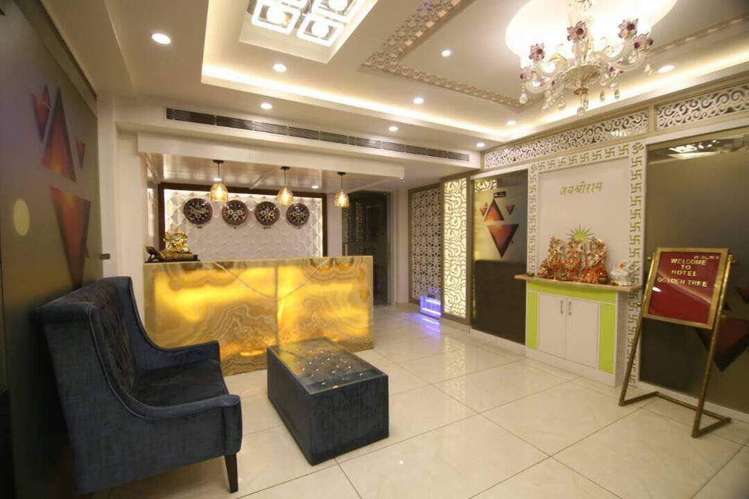 Hotel Golden Tree Faridabad, Incense interior exterior pvt Ltd. Incense interior exterior pvt Ltd. Commercial spaces Gastronomy