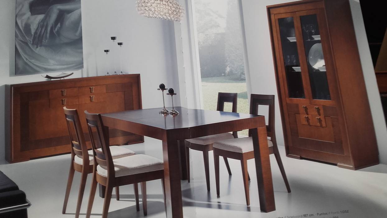 Oferta en muebles para el comedor en Palencia, MUEBLES GATON VALLE, amueblamiento de espacios en Palencia hacemos que los ambientes que den acogedores con encanto y un estilo diferente MUEBLES GATON VALLE, amueblamiento de espacios en Palencia hacemos que los ambientes que den acogedores con encanto y un estilo diferente Salas de jantar clássicas