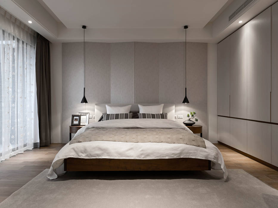 品鑒藝術, 楊允幀空間設計 楊允幀空間設計 Modern style bedroom