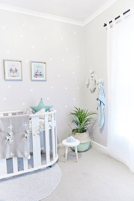 Nursery Room Makeover Featured in Living and Loving Magazine The Home Collective Baby room MDF