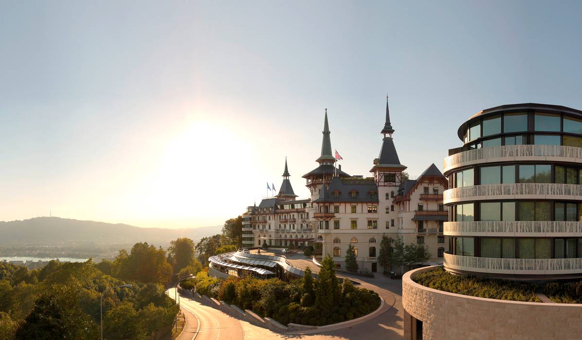 The Dolder Grand evening atmosphere The Dolder Grand Villas exterior,shots,doldergrand