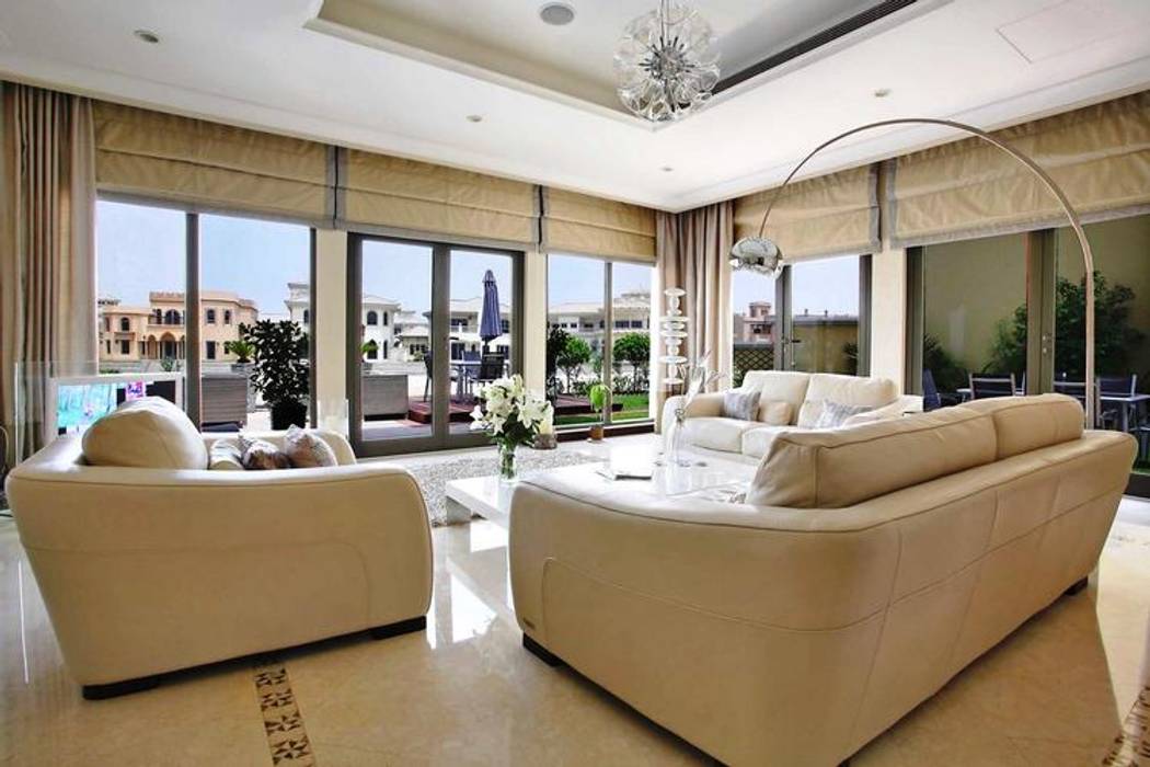 Palm Jumeirah 1, Chameleon Interior Chameleon Interior غرفة المعيشة