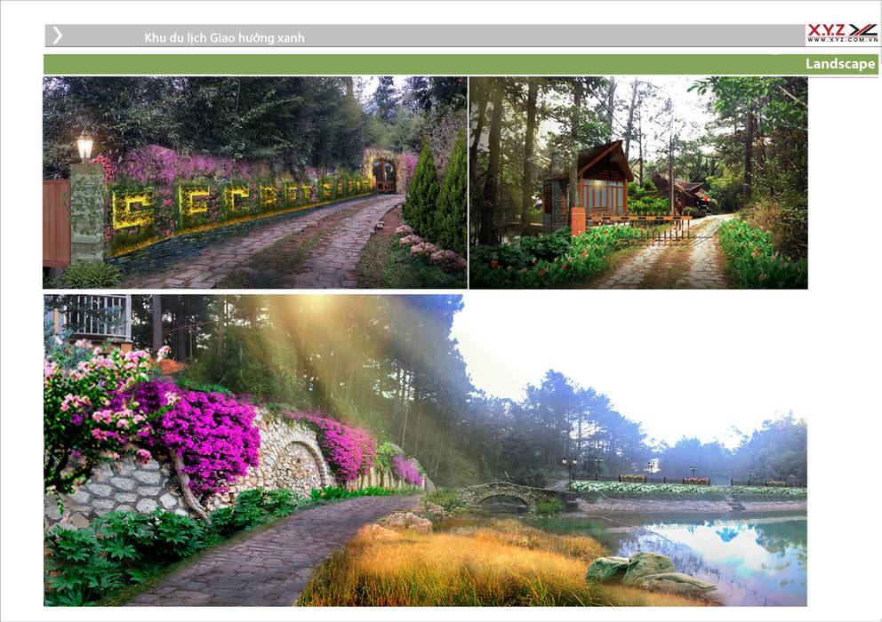 Một số dự án điển hình công ty cổ phần X.Y.Z đã triển khai, Công ty cổ phần X.Y.Z Công ty cổ phần X.Y.Z Vườn phong cách Bắc Âu