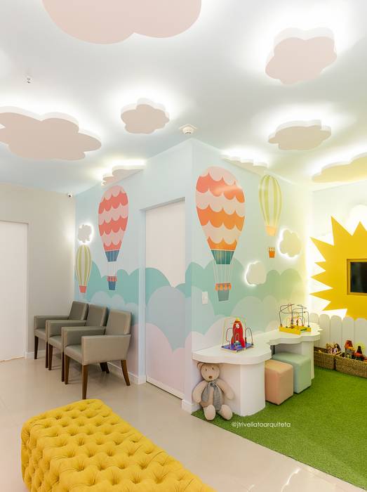consultório pediátrico | sala de espera/espaço kids | homify