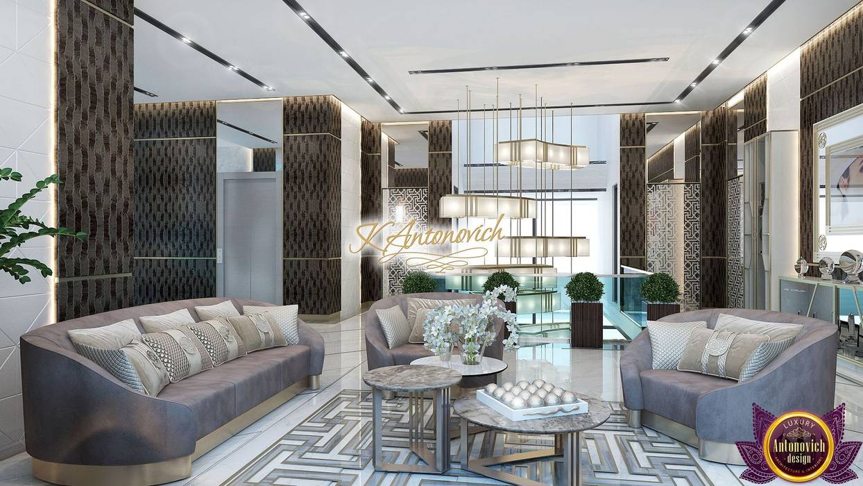 ​Perfect interior designs from Katrina Antonovich, Luxury Antonovich Design Luxury Antonovich Design Moderne Wohnzimmer