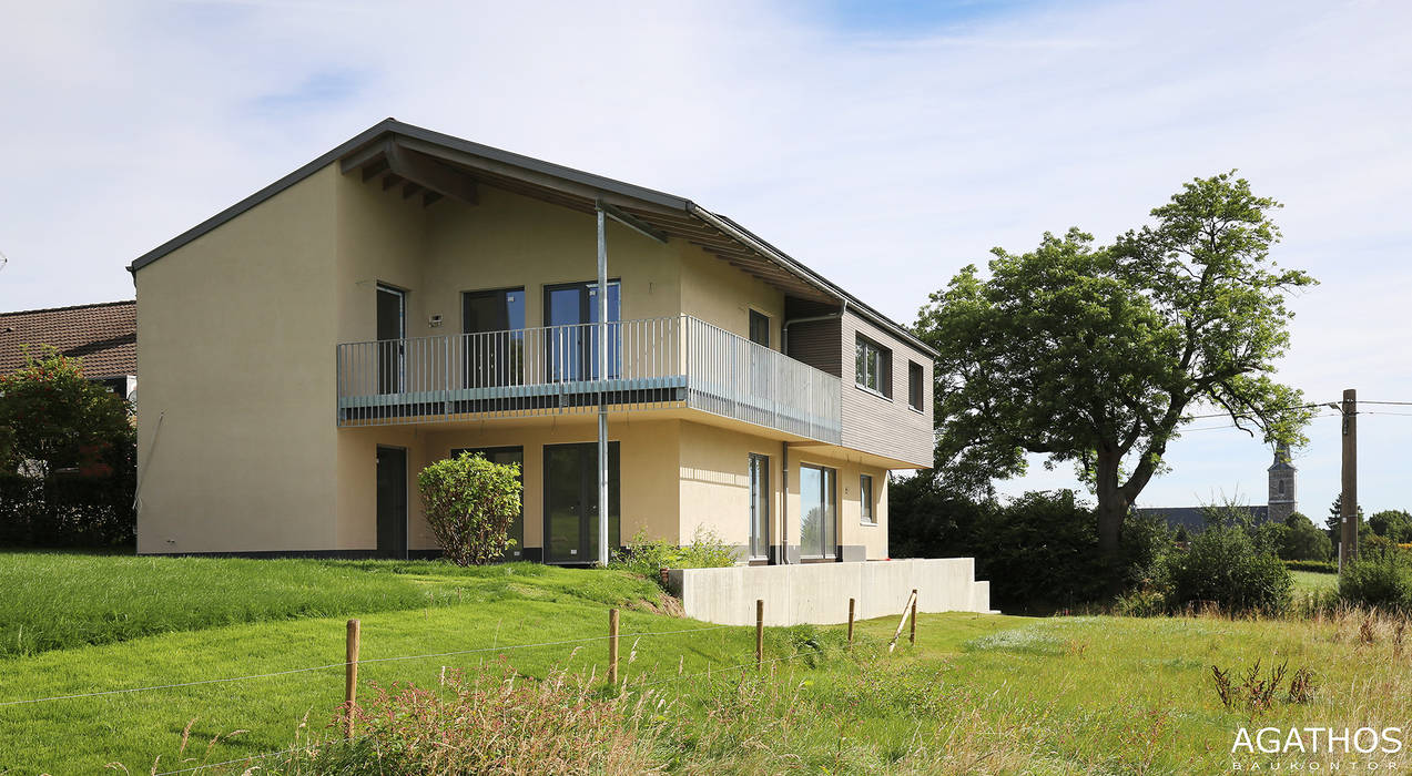 Zweifamilienhaus Raeren, Architekturbüro Sutmann Architekturbüro Sutmann 現代房屋設計點子、靈感 & 圖片