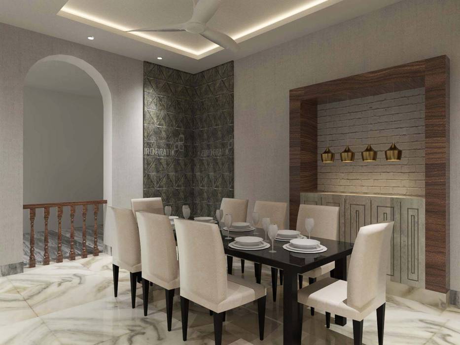 Contemporary design, Bhavana Jain Designs Bhavana Jain Designs Minimalist dining room