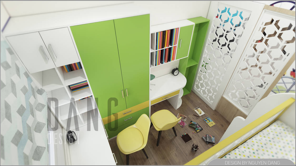 Chung cư, DCOR DCOR Asian style nursery/kids room