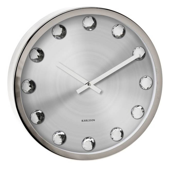 Karlsson Big Diamond Clock Just For Clocks Modern living room Metal livingroom,bedroom,styling,stylish,modern,interior,decoration,Accessories & decoration