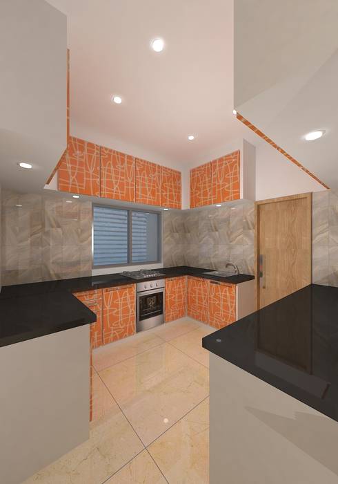 Prashant Residence, Gurooji Designs Gurooji Designs Cocinas equipadas