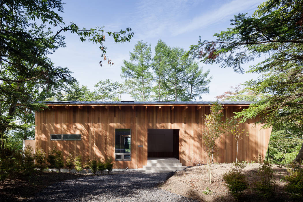 ROUNDSCAPE, 内海聡建築設計事務所 内海聡建築設計事務所 Country house