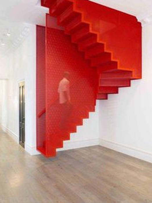 Staircase Nozipho Construction Modern Corridor, Hallway and Staircase