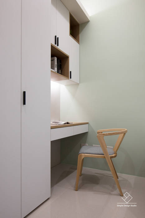 客房 極簡室內設計 Simple Design Studio 臥室
