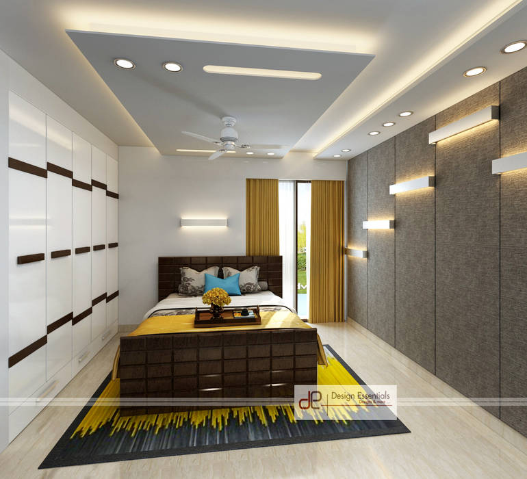 Residence at Dwarka, Design Essentials Design Essentials Kamar Tidur Modern