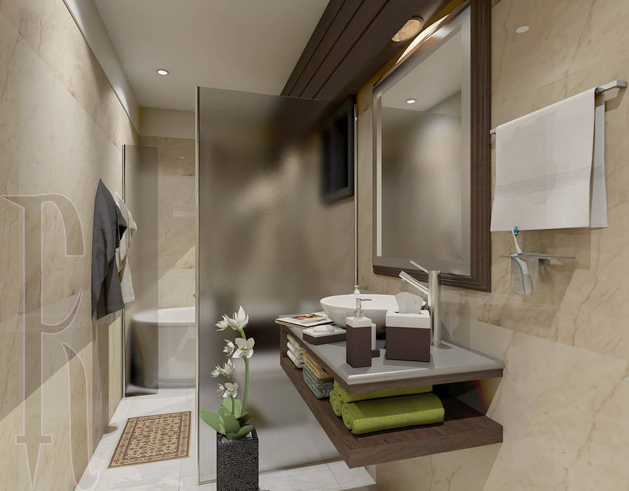 Master Bathroom Ravenor's Design Solutions Modern style bathrooms