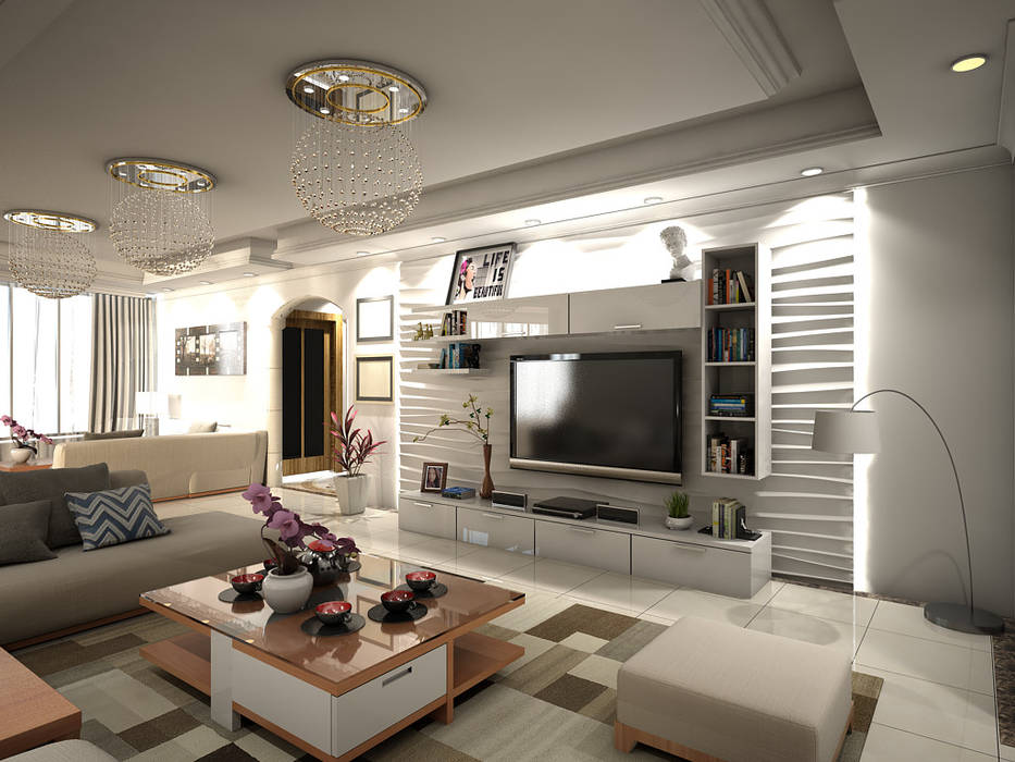 Family Area Ravenor's Design Solutions Modern Living Room