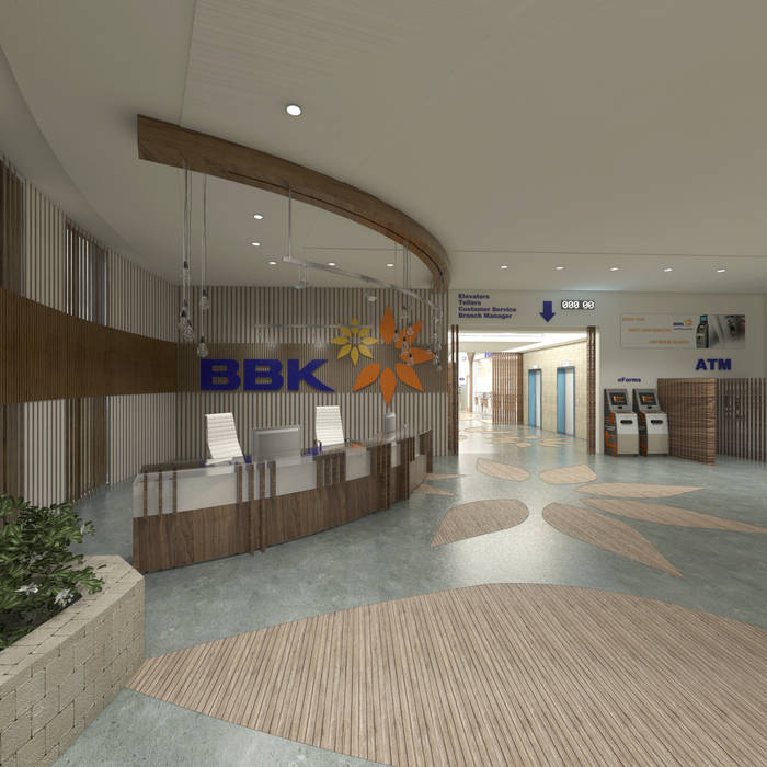 Entrance Lobby + ATM and Self Service Ravenor's Design Solutions Commercial spaces Offices & stores