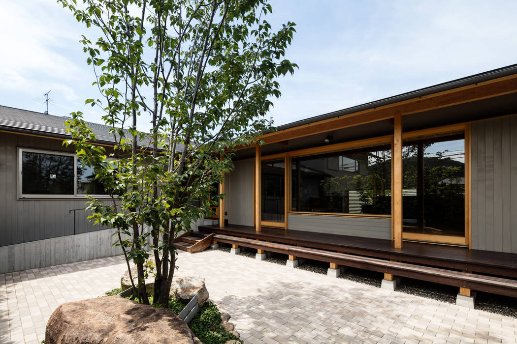 神家昭雄建築研究室庭院 Homify