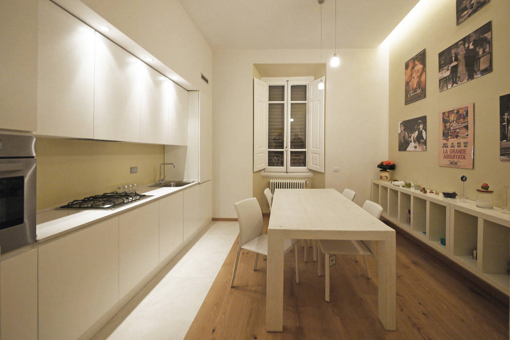 Ristrutturazione Appartamento Storico a Firenze, JFD - Juri Favilli Design JFD - Juri Favilli Design Cocinas modernas