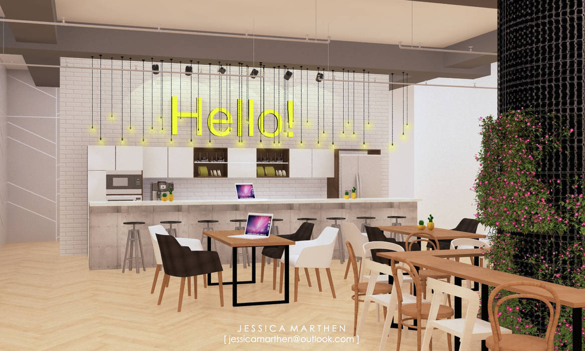 CARSURIN PT (Design Propose), JESSICA DESIGN STUDIO JESSICA DESIGN STUDIO Salle à manger industrielle