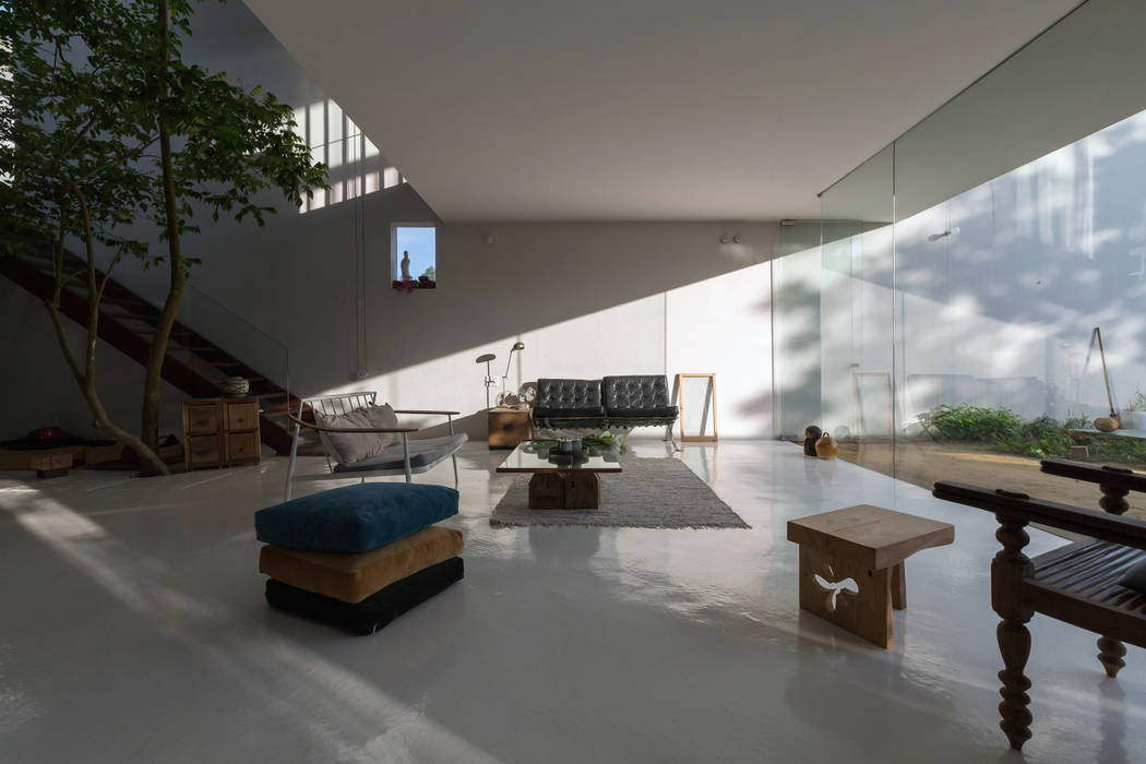 MA HOUSE, GERIRA ARCHITECTS GERIRA ARCHITECTS Living room