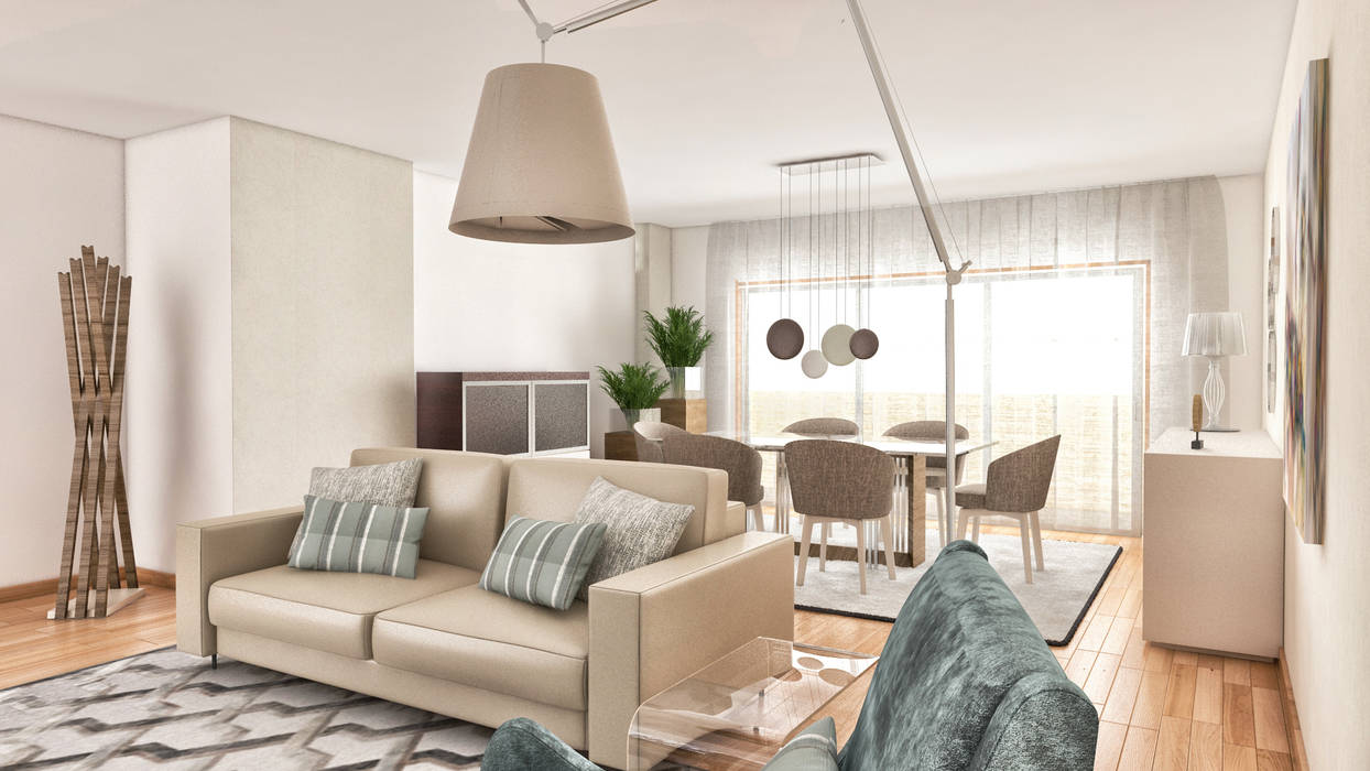 INTERDOBLE BY MARTA SILVA - Design de Interiores Salas de estilo clásico